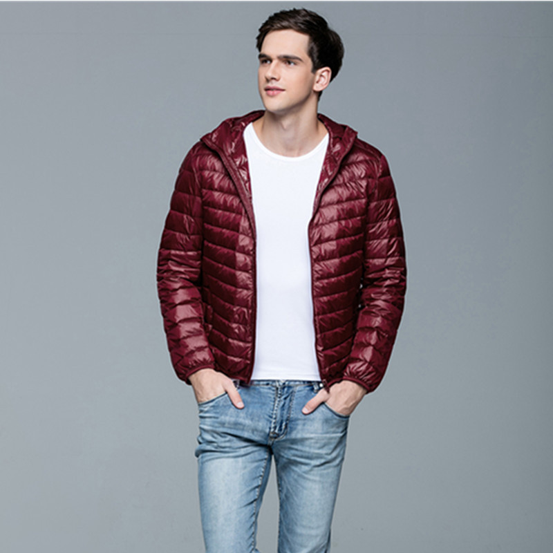 Grüner Design Daunen Frühlings Übergangsjacke