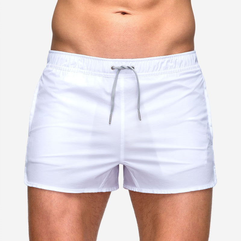 Atmungsaktive Sommer-Strandshorts Aus Mesh Für Herren