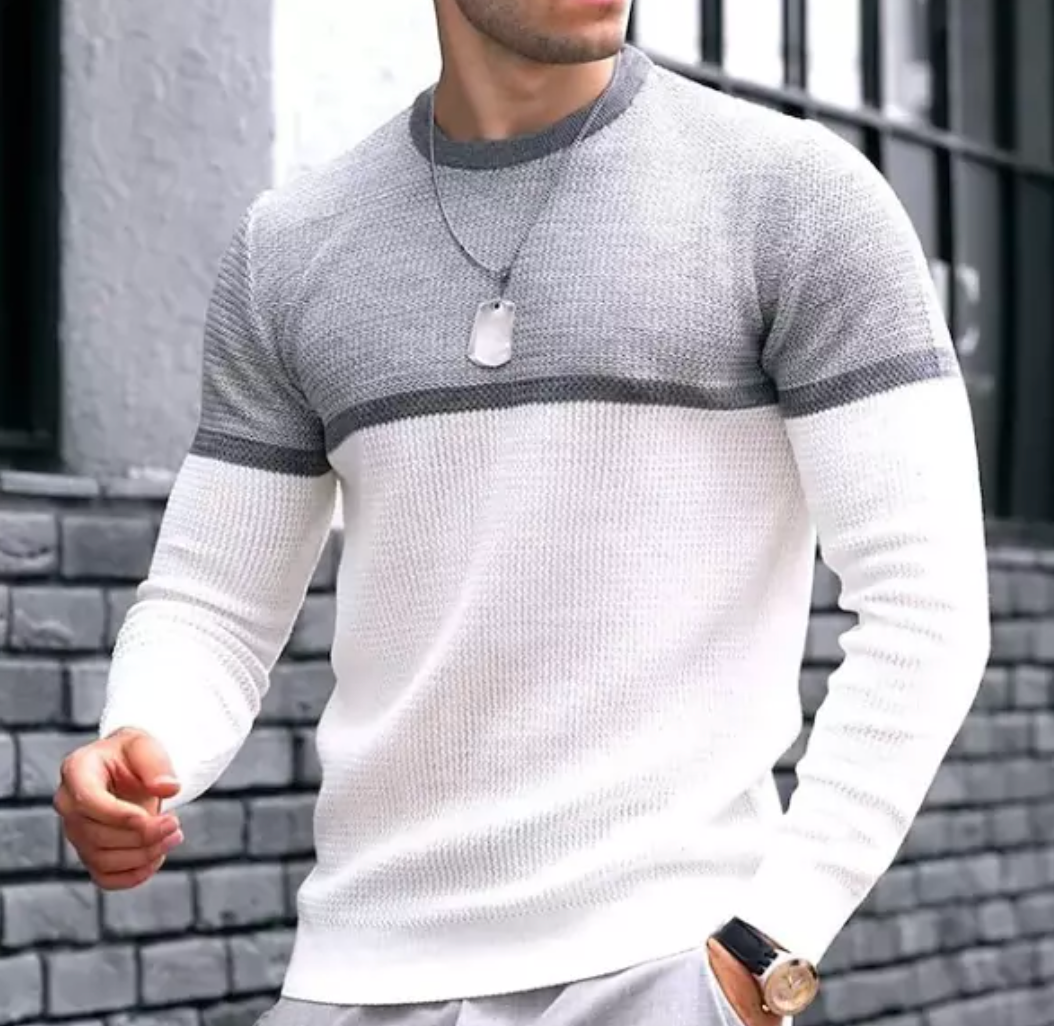 Eddie - Stylischer lässiger Sweater für Männer