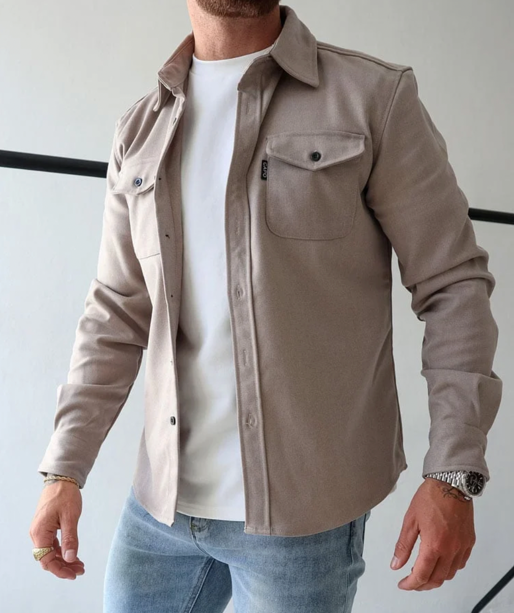 Christopher – stylisches shirt für den herbst