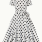 RETRO CHIC  - schönes vintage polka kleid für den frühling/sommer