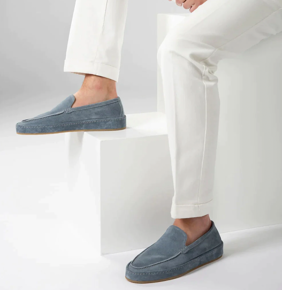 Milo - super stylische und komfortable leder loafers für männer