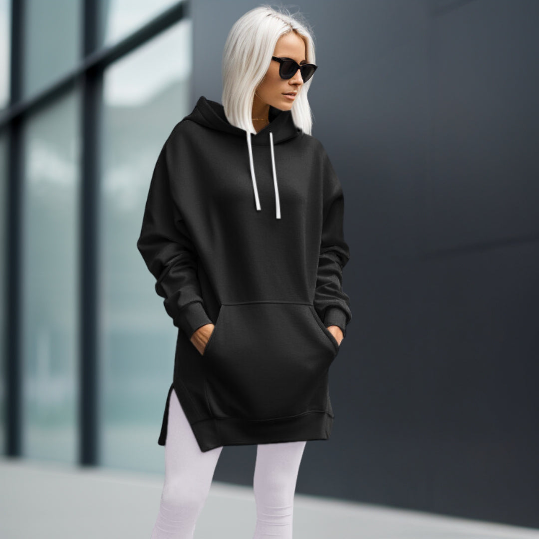 Übergroßes Hoodie-Kleid: Bequem und Stylisch