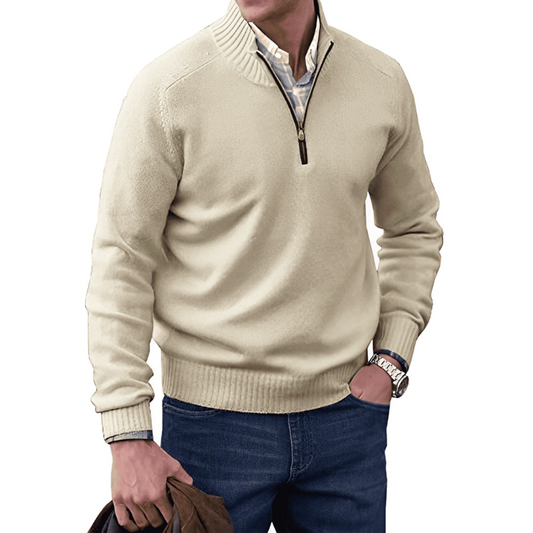 Noah™ - Eleganter Pullover mit Reißverschluss