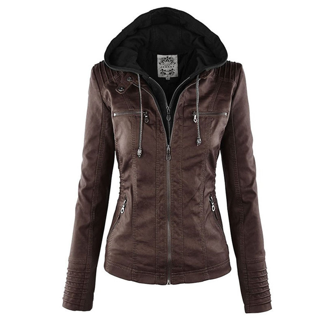 Stylische Lederjacke