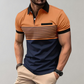 Gestreiftes Herren-Polohemd