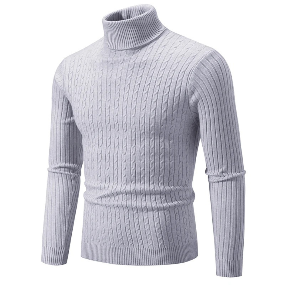 Bequemer Herrenstrickpullover