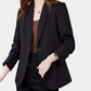 Lässiger Reversblazer für Damen