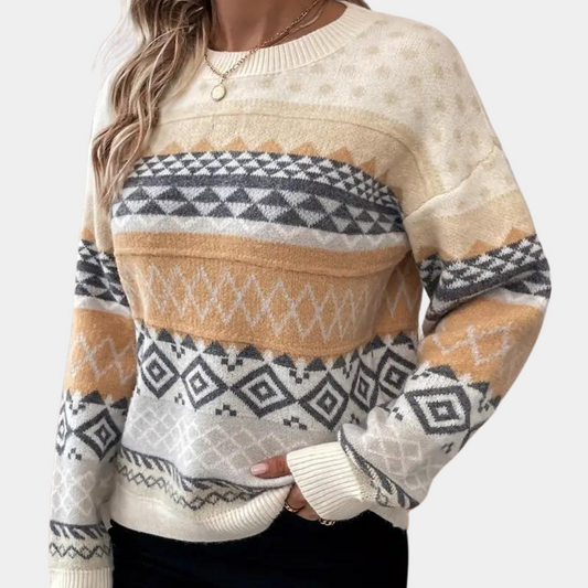 Stilvoller Strickpullover für Damen