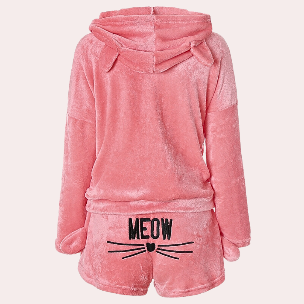 Warmes und bequemes Pyjama-Set für Damen