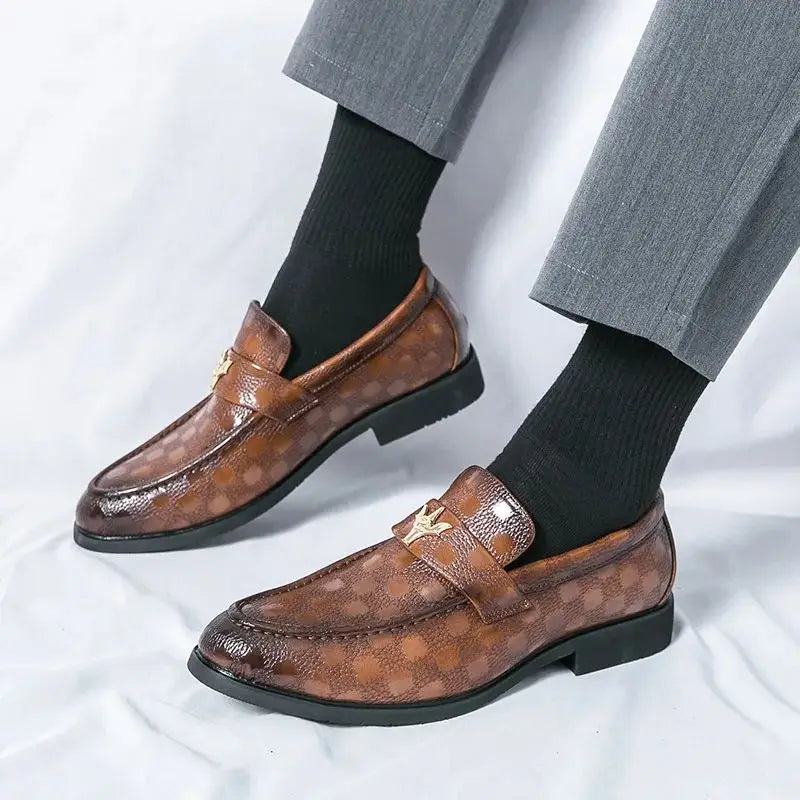 Klassischer Veneto-Lederloafer