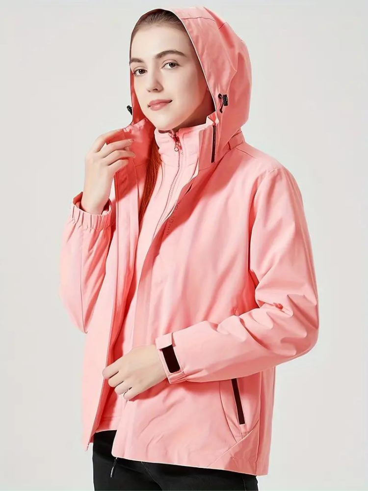 Corina Windbreaker Jacke | Warme Outdoorjacke für Frauen für den Winter