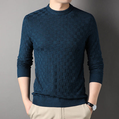 Herren-Strickpullover aus Baumwolle - MARTIN LEFEVRE