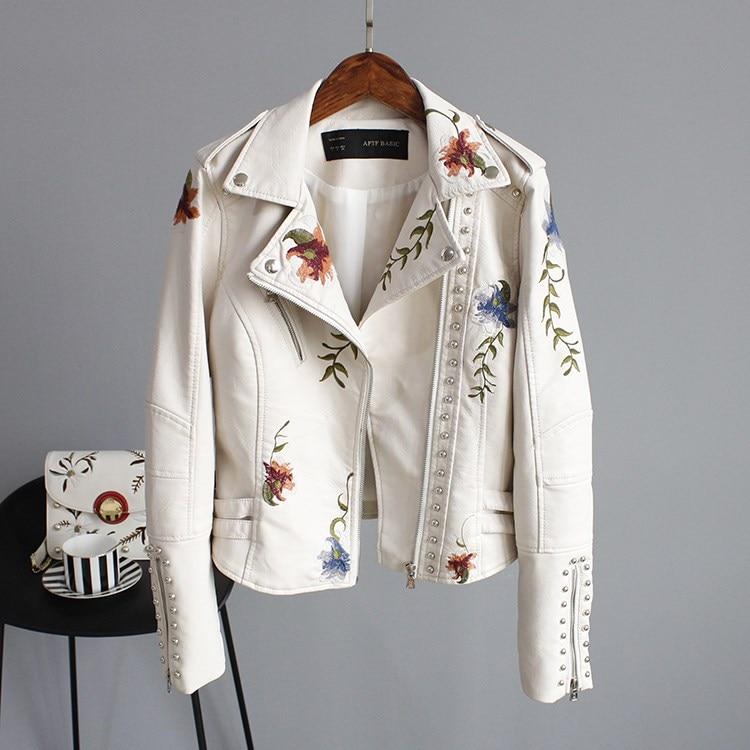 Floralyn™ Lederjacke