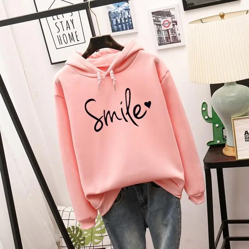 Rosemary - Love Smile Pullover mit Kapuze