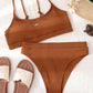 Plissee Bikini-Set - Lunowi