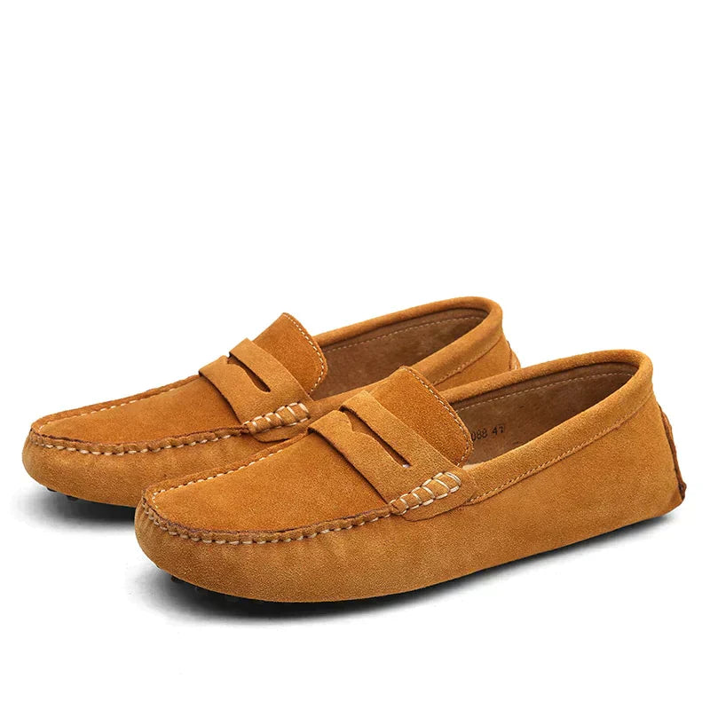 Harvey - Italienische Wildleder-Loafer im Stil