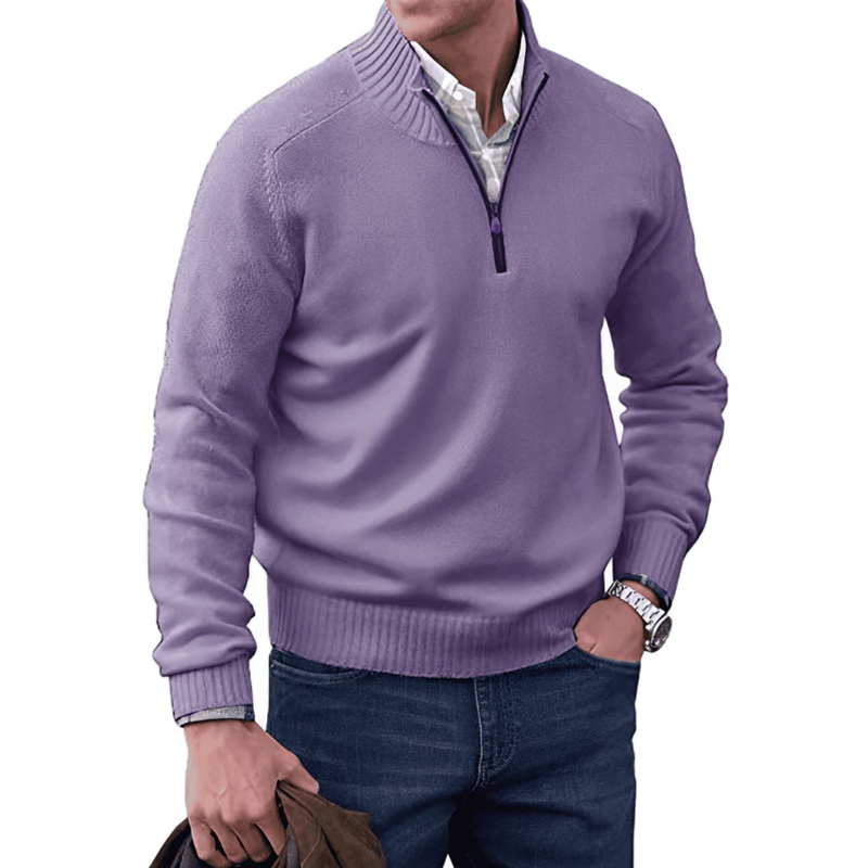 Noah™ - Eleganter Pullover mit Reißverschluss