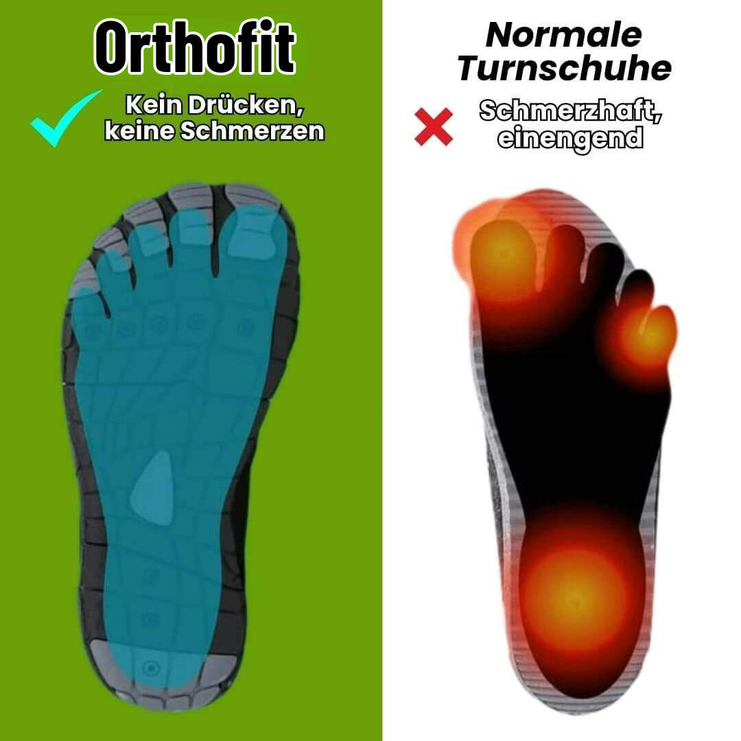 Orthofit - ergonomische schmerzlindernde Komfort-Schuhe für Damen