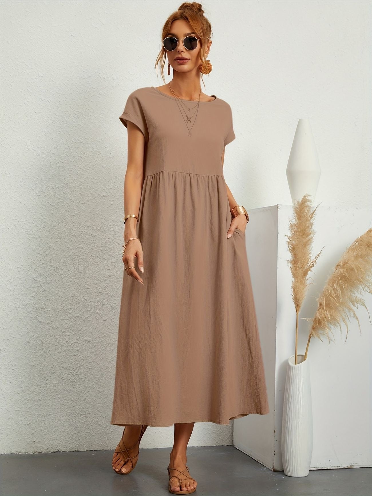 "EffortWear" - Einfaches elegantes Freizeitkleid