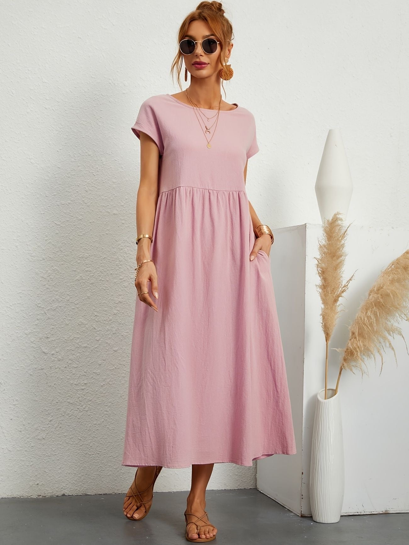 "EffortWear" - Einfaches elegantes Freizeitkleid