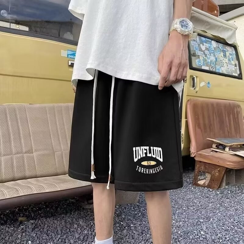 "American Sports Shorts" -  Loose Straight Fit