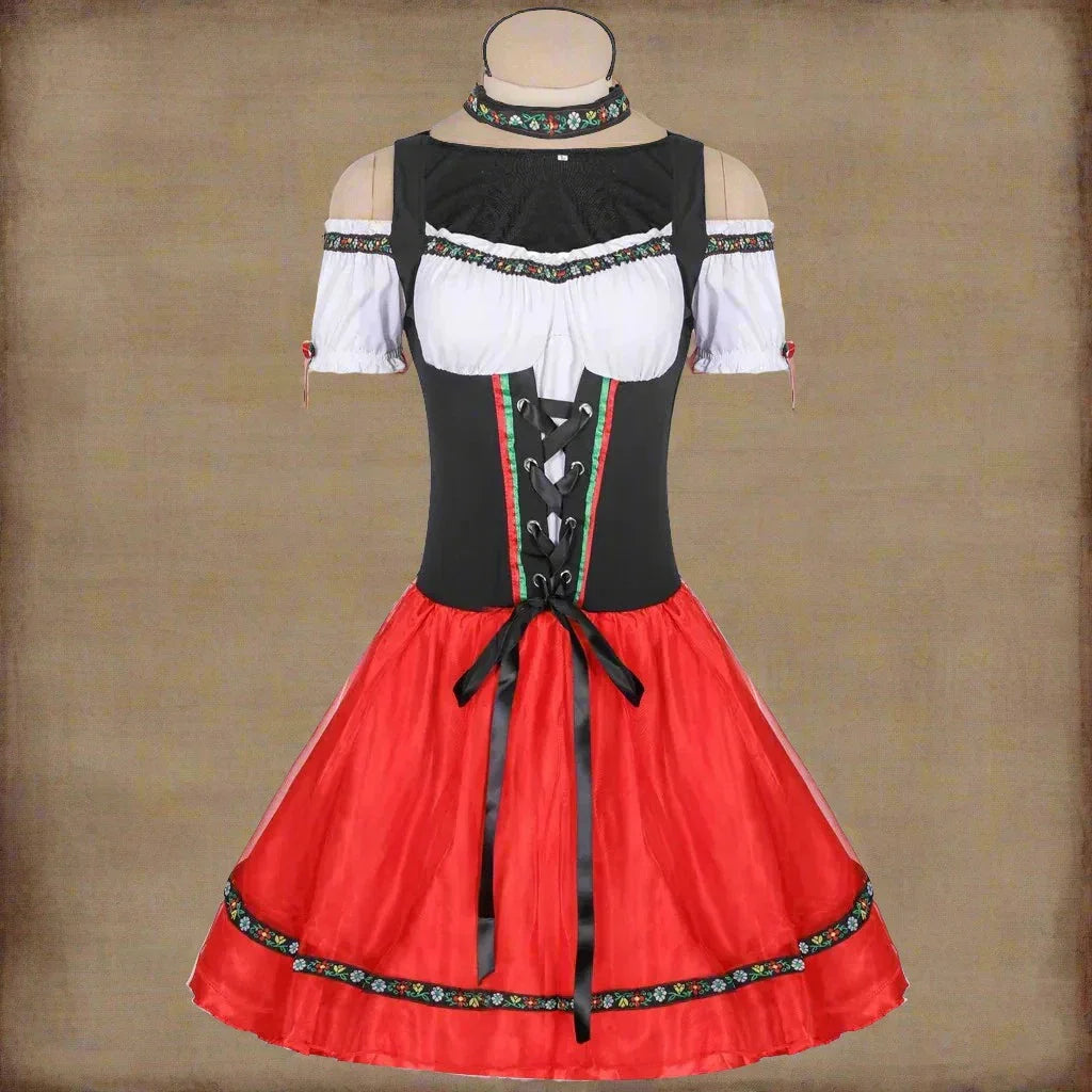 Klara- Oktoberfest Kostüme Deutsche Bier Maid Kleid