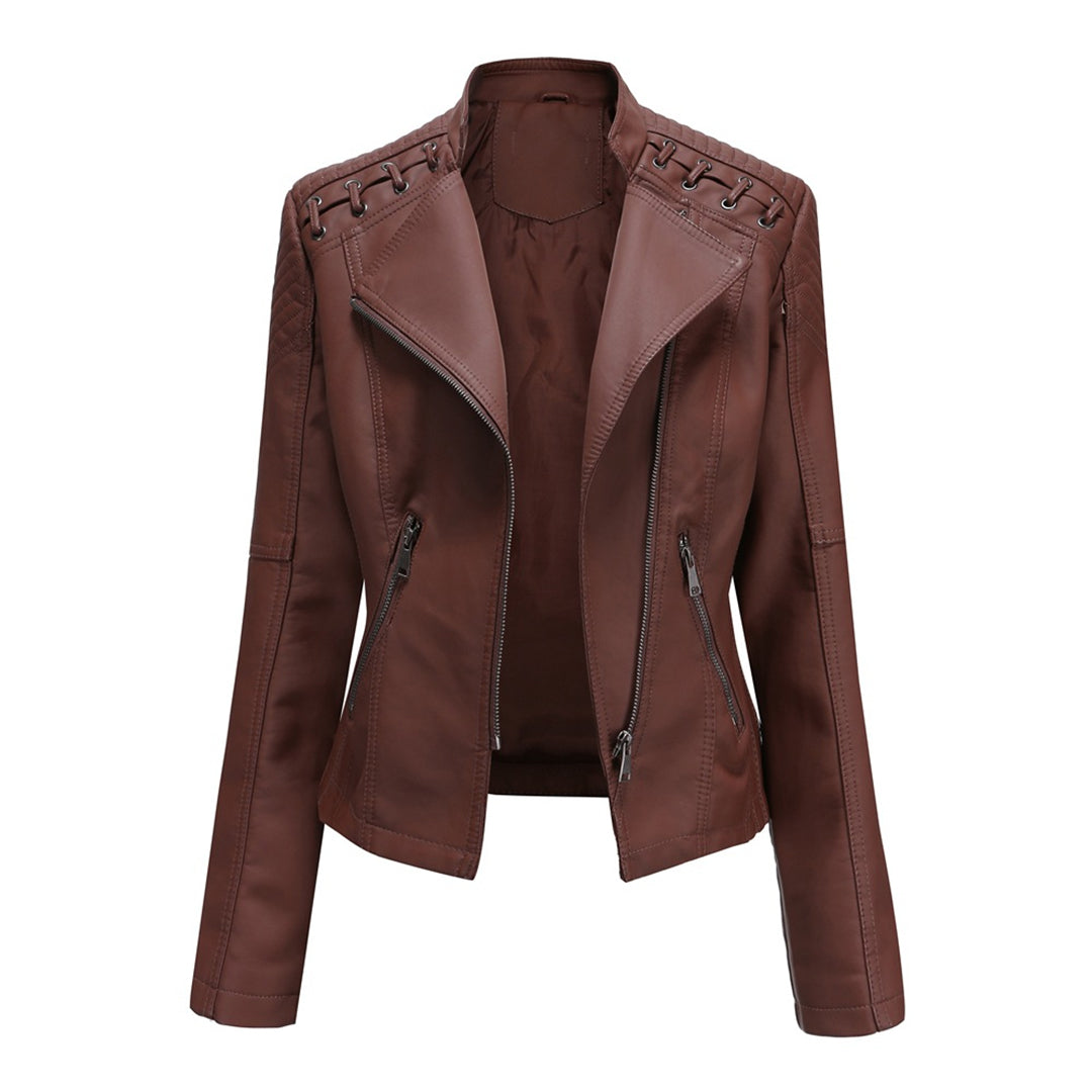 Maria - Stylische Lederjacke