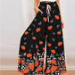 Xaviery | Random Print Sommer Damen Hose | Aprikose