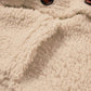 Witte Fuzzy Gebreide Strickjacke - Emma