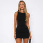 Emily™ - Sexy Sleeveless Wrap Mini Dress