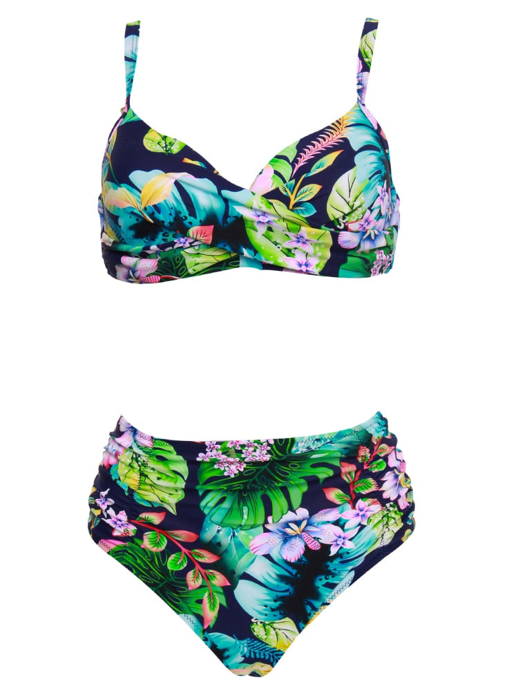 Sommer - Bikini mit hoher Taille