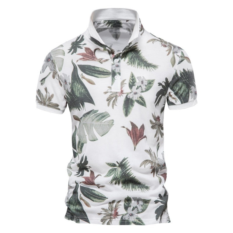 Ethan - Tropical Breeze Polo - Umfassen Sie die hawaiianischen Sommer-Vibes