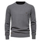 Unifarbener Pullover für Männer - GREG