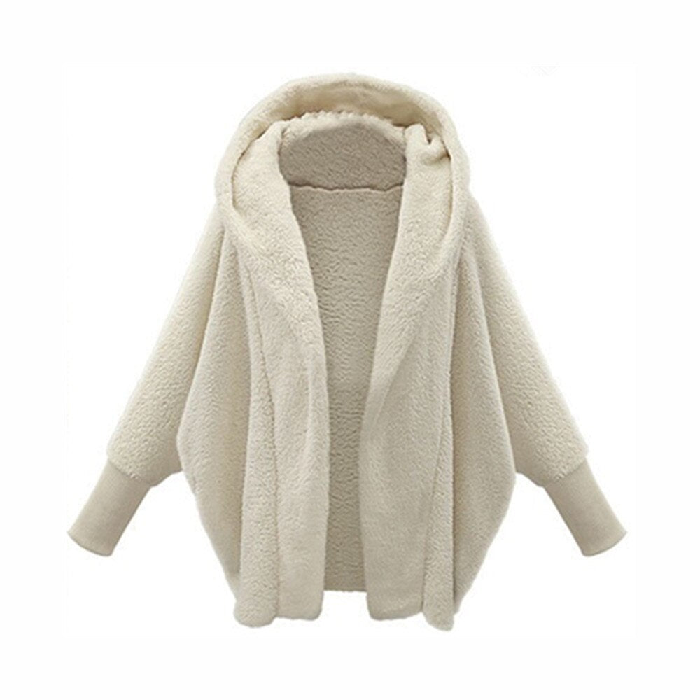 Tina Bequeme Strickjacke aus Schafsfleece