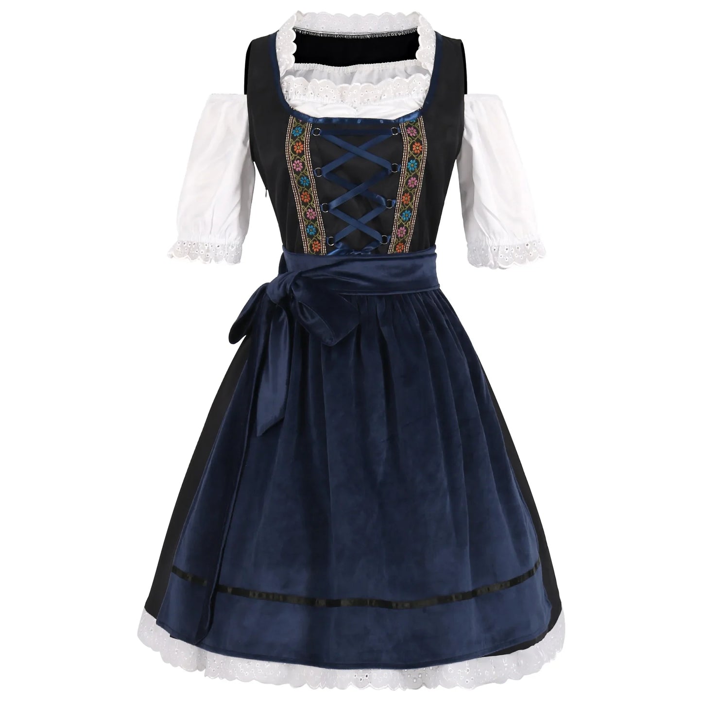 Anika | Oktoberfest Biermädchenkleid mit Schleife