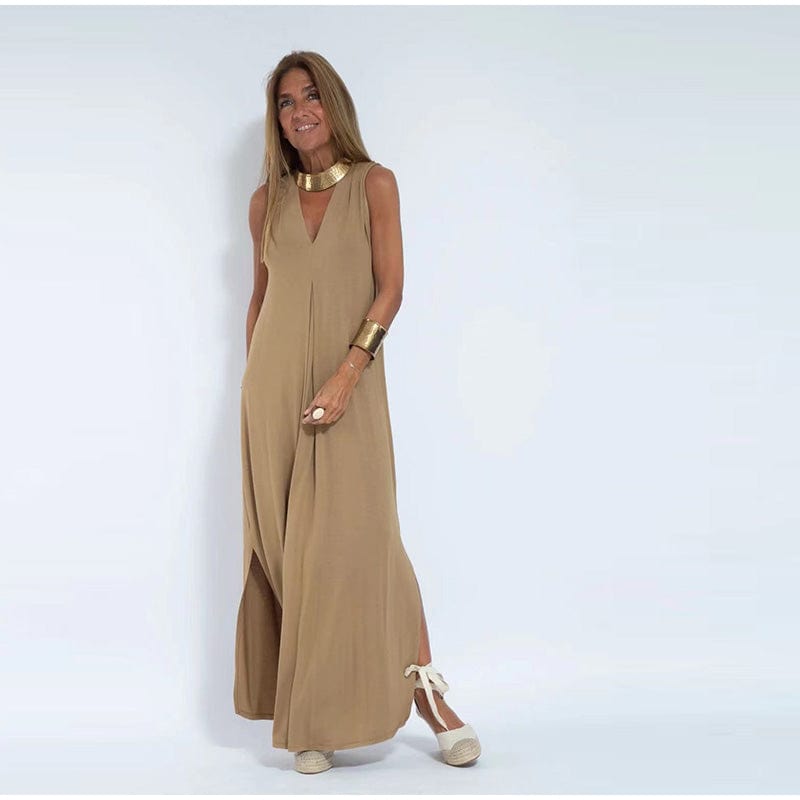 Luisa™ - The Elegant Long Dress + Matching Vest!