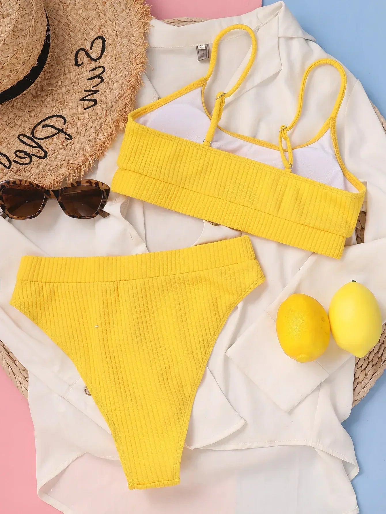 Plissee Bikini-Set - Lunowi