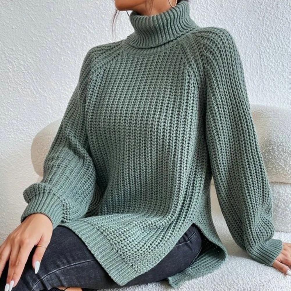 Madeleine - Eleganter Rollkragenpullover aus Baumwolle