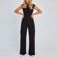 Shania - Eleganter ärmelloser Jumpsuit