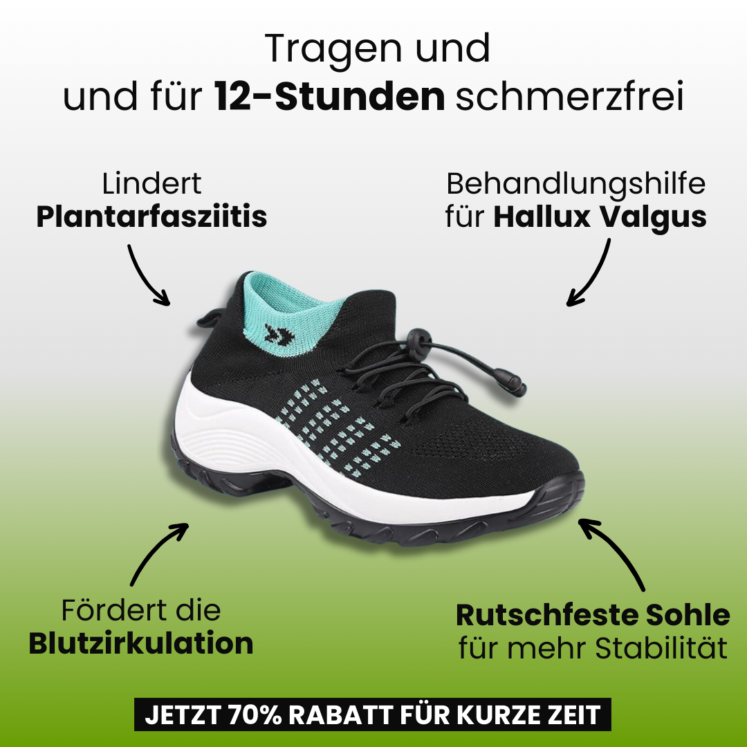 Orthofit - ergonomische schmerzlindernde Komfort-Schuhe für Damen