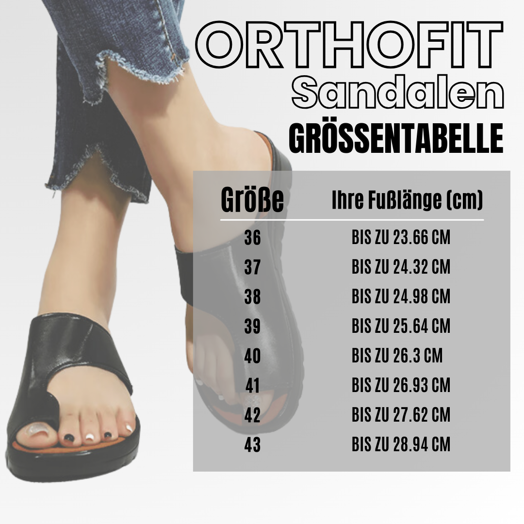 Orthofit™ - ergonomische schmerzlindernde Sandalen