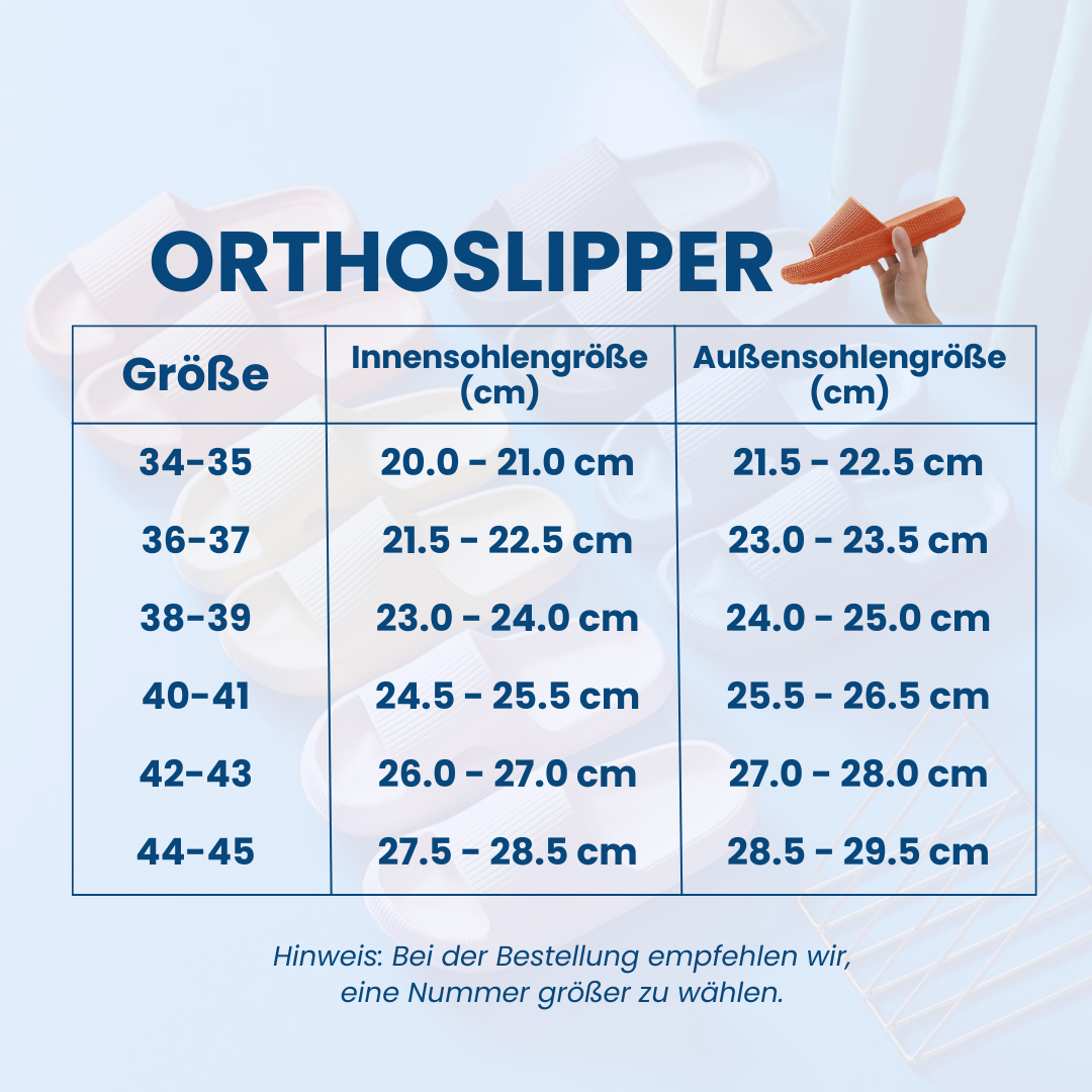 Orthoslipper™ - das Original für maximalen Komfort