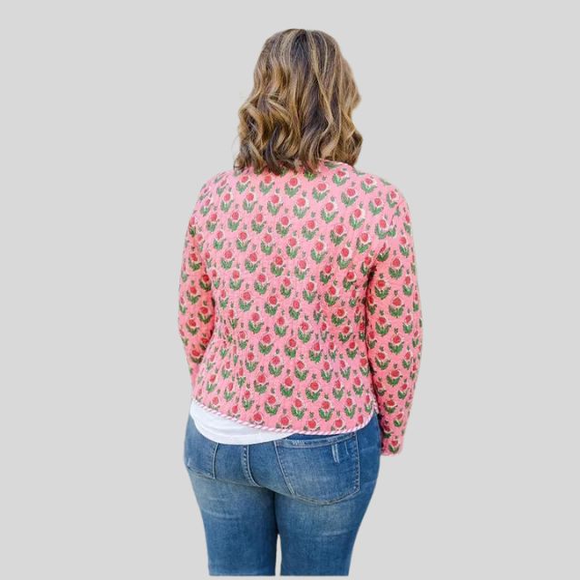 Xyla - Jacke mit Blumenmuster für Frauen