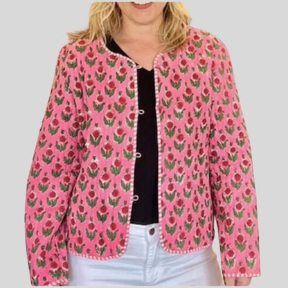 Xyla - Jacke mit Blumenmuster für Frauen