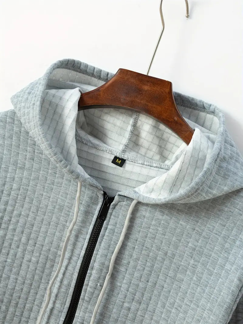 Benjamin - leichter waffel-hoodie für herren