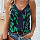 Riley - leopard print cami v-neck summer top