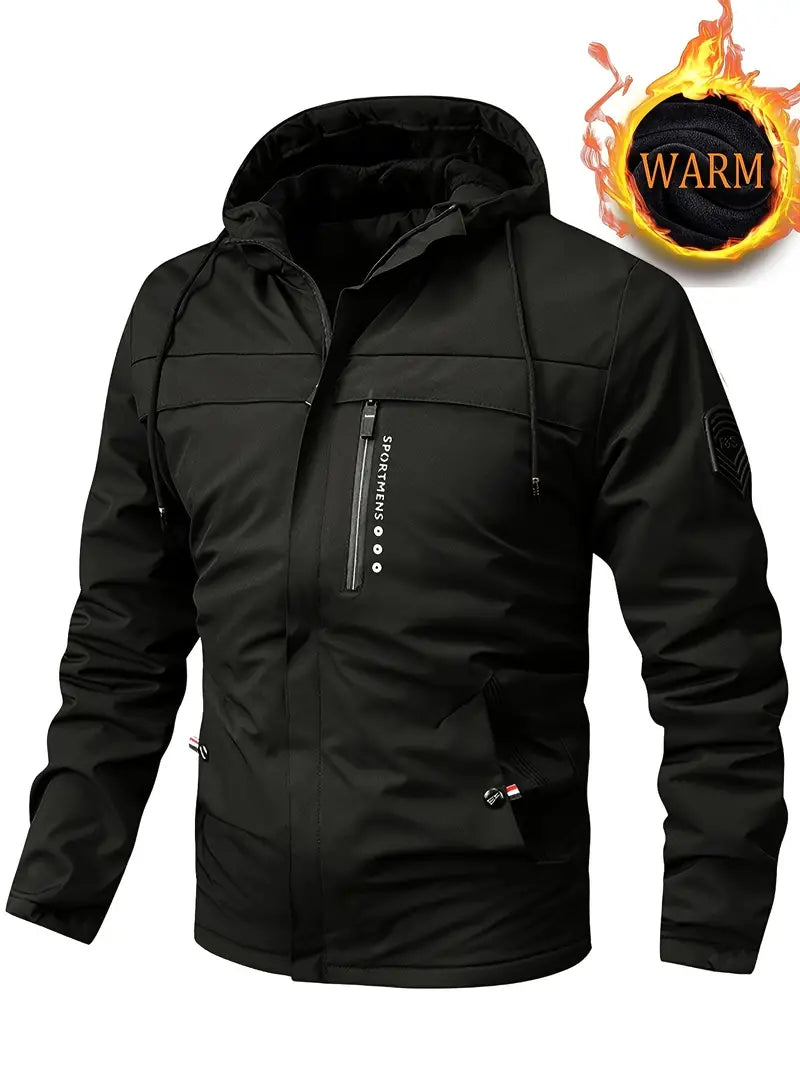 William - dicke winterjacke mit kapuze