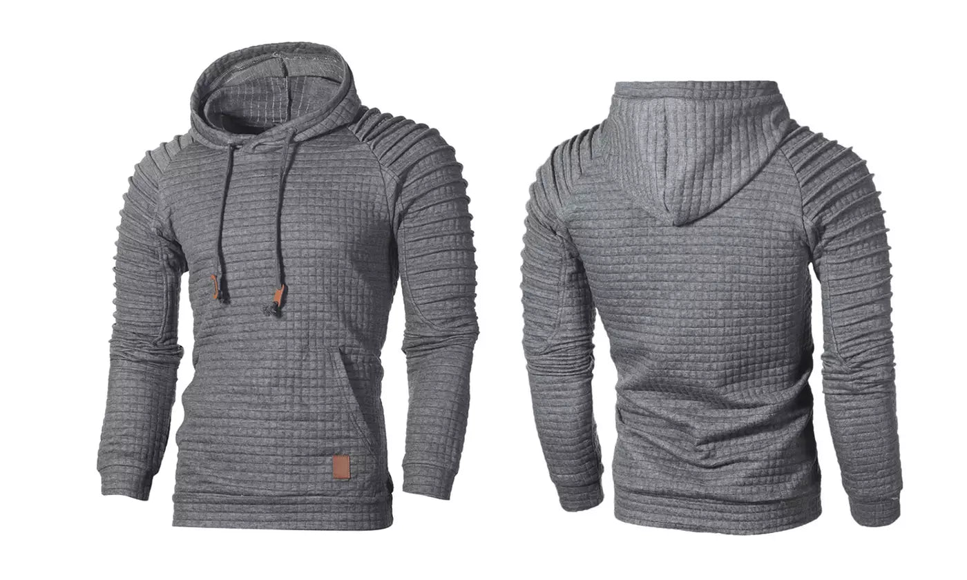 Kapuzenpullover mit Struktur - DYLANE