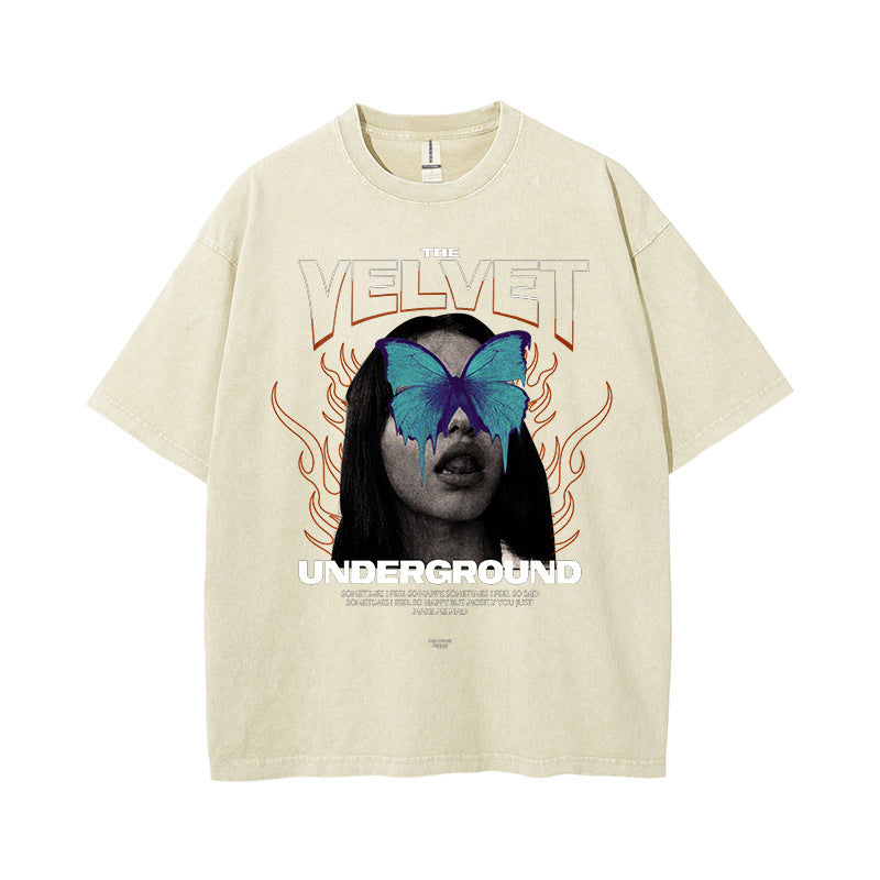 "Underground" - Oversize T-Shirt mit Print